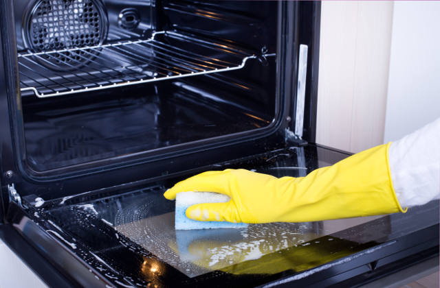 Oven cleaning