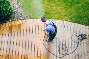 pressure washing for cleaning